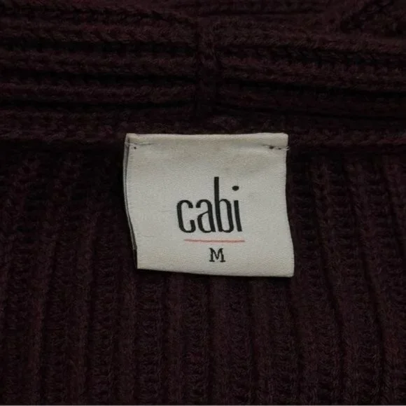 CAbi Regal Longline Duster Button Shawl Collared Cardigan Cozy Holiday Luxury M - Picture 7 of 10